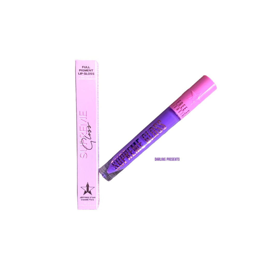 Jeffree Star Supreme Lip Gloss Unisex Color Frosting For Dinner